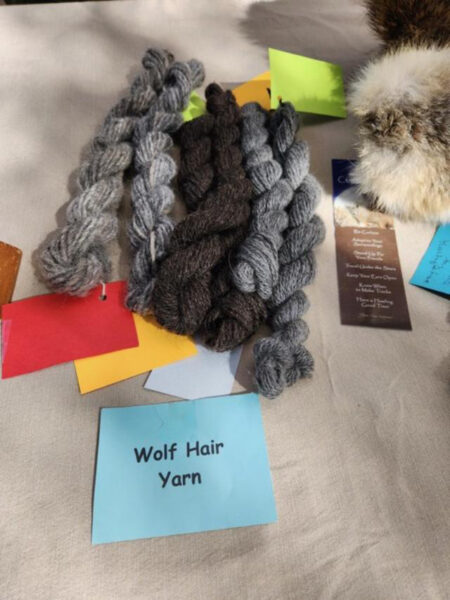 Liane Brown Wolf Bison Gloves 2